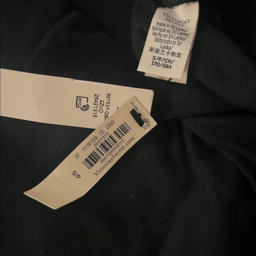 VS Black Fold-Over Waist Leggings - Set of 3 - Picture 2 of 2